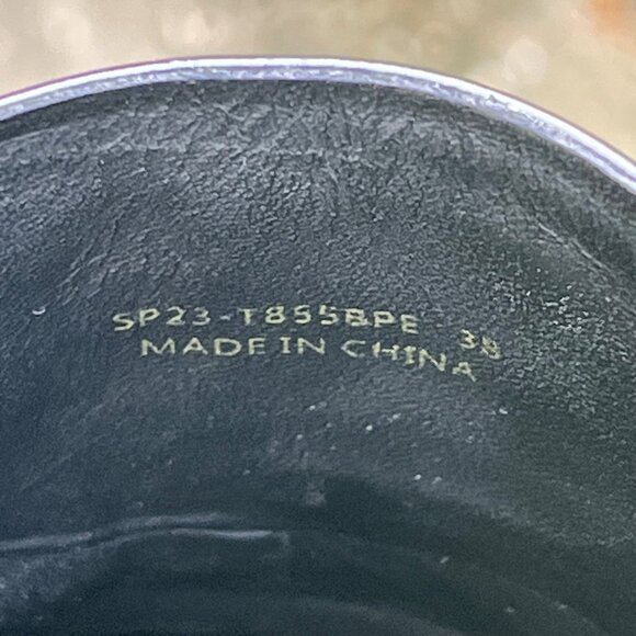 3.1 Phillip Lim Alexa Eyelet Stud Penny Loafer in Black Size 7.5 - Picture 7 of 7